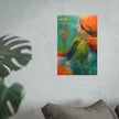 Loosen Up – Vibrant  Abstract Color Wave Giclée Art Print