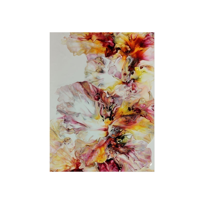 Sunrise — Warm Abstract Floral Wall Art