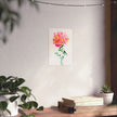 Marilyn's Rose – Pink Peony Floral Giclée Art Print
