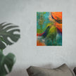 Loosen Up – Vibrant  Abstract Color Wave Giclée Art Print