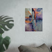 City Vibes – Abstract Cityscape Giclée Art Print
