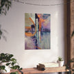 City Vibes – Abstract Cityscape Giclée Art Print