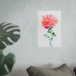 Marilyn's Rose – Pink Peony Floral Giclée Art Print