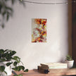 Sunrise — Warm Abstract Floral Wall Art