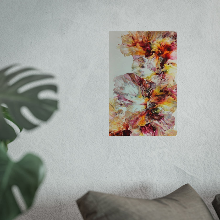 Sunrise — Warm Abstract Floral Wall Art