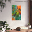 Loosen Up – Vibrant  Abstract Color Wave Giclée Art Print