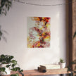 Sunrise — Warm Abstract Floral Wall Art