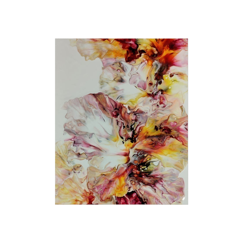 Sunrise — Warm Abstract Floral Wall Art