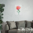 Marilyn's Rose – Pink Peony Floral Giclée Art Print