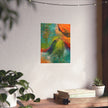 Loosen Up – Vibrant  Abstract Color Wave Giclée Art Print