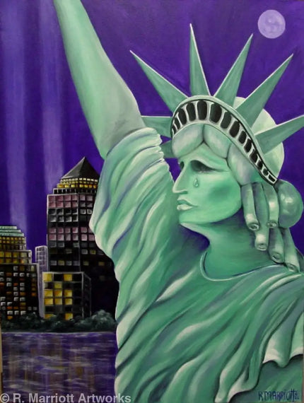 A Nation Wept ’Tribute to 9-11’’ Print Reproduction