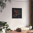 Grace – Floral Noir Fine Art Poster Poster