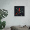 Grace – Floral Noir Fine Art Poster Poster