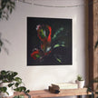 Grace – Floral Noir Fine Art Poster Poster