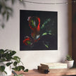 Grace – Floral Noir Fine Art Poster Poster