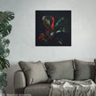 Grace – Floral Noir Fine Art Poster Poster