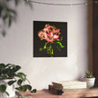 Pretty in Pink – Abstract Floral Bloom Fine Art Poster Poster