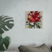 Red Flower – Soft Red Bloom Floral Fine Art Poster Poster