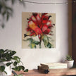 Red Flower – Soft Red Bloom Floral Fine Art Poster Poster