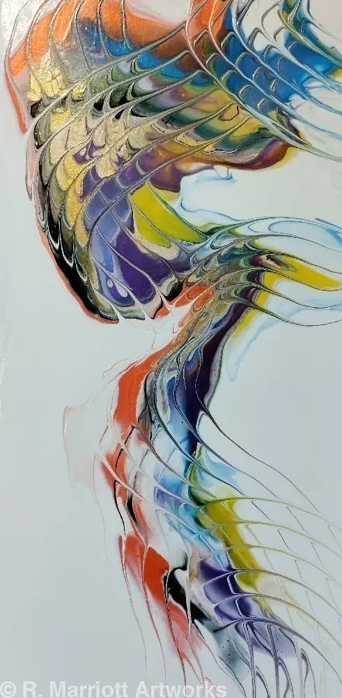 Thunderbolt Fluid Art